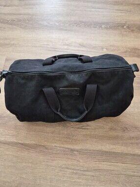 Adidas x Reigning Champ Black Canvas Weekender Duffel Bag - Men's Travel Bag